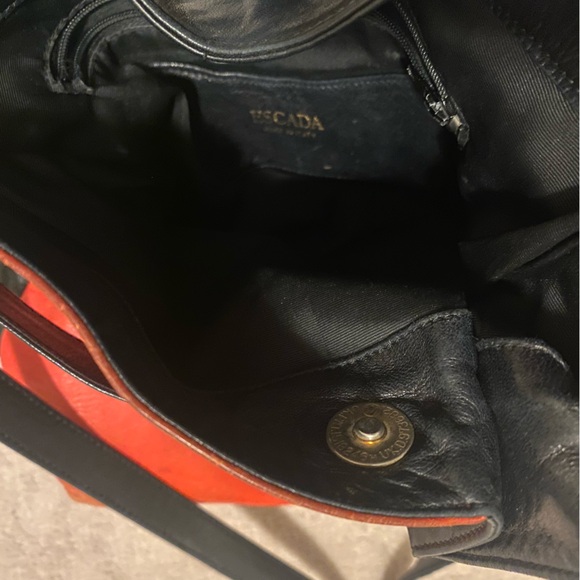 Stylish Black and Orange Women's Bag - Picture 7 of 7